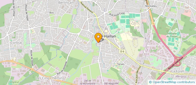 localisation de l'entreprise HANNA  LE HAILLAN