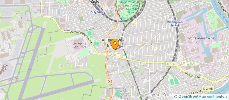 localisation de l'entreprise HANNA-CAMELIA  VILLENEUVE-LE-ROI