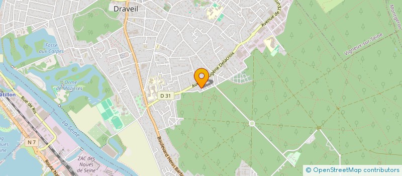 localisation de l'entreprise HANNA SERVICES à DRAVEIL