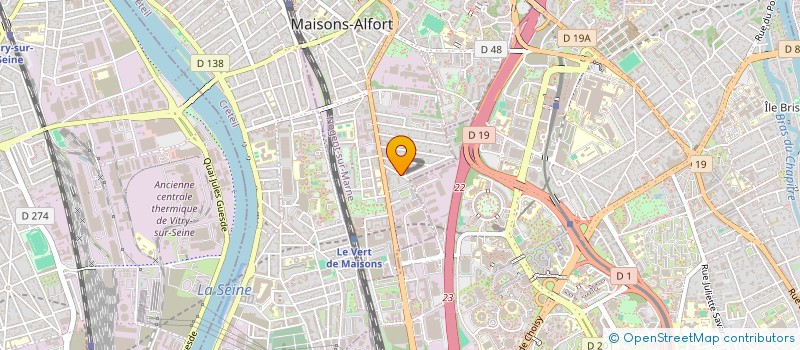 localisation de l'entreprise HANNABEL  MAISONS-ALFORT