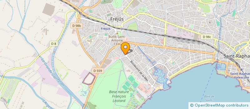 localisation de l'entreprise HANNAH à FREJUS