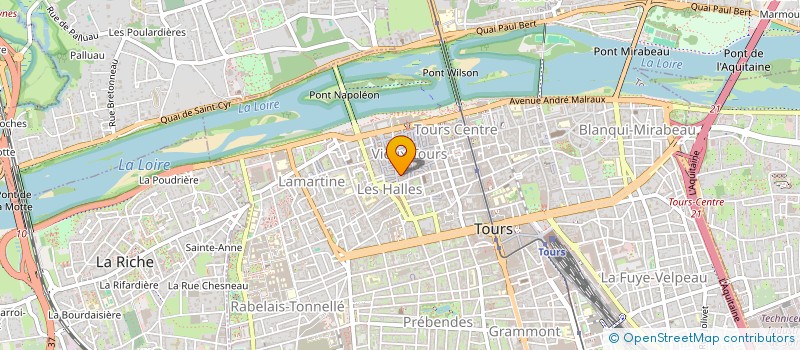 localisation de l'entreprise HANNAH LOGATOYA  TOURS