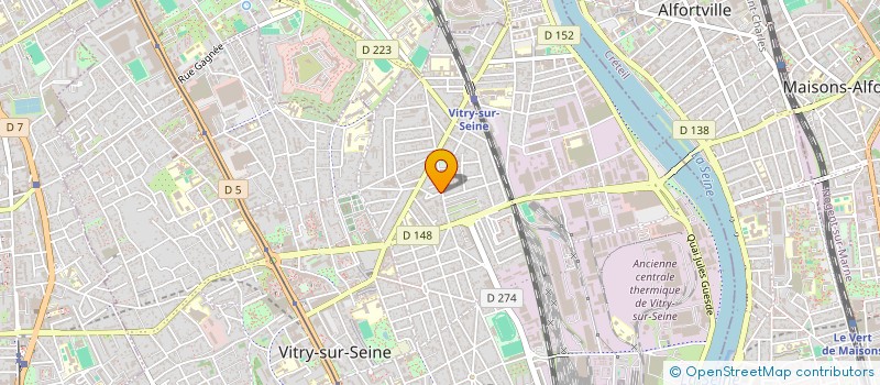 localisation de l'entreprise HANNAH S COACHING  VITRY-SUR-SEINE