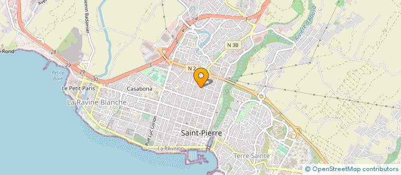 localisation de l'entreprise HANNAKHOU à SAINT-PIERRE