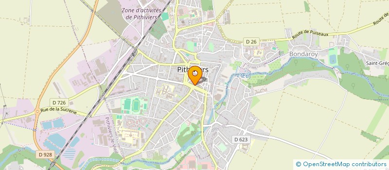 localisation de l'entreprise HANNEQUIN COMMUNICATION à PITHIVIERS