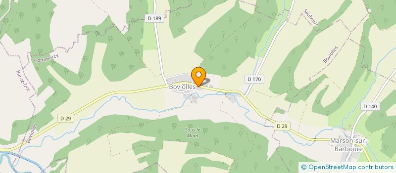 localisation de l'entreprise HANNEQUIN PHILIPPE à BOVIOLLES