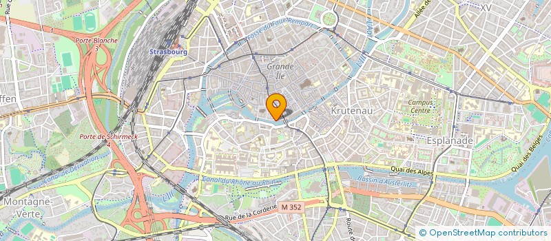 localisation de l'entreprise HANNETONS & CO à STRASBOURG