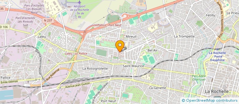 localisation de l'entreprise HANNIBAL  LA ROCHELLE