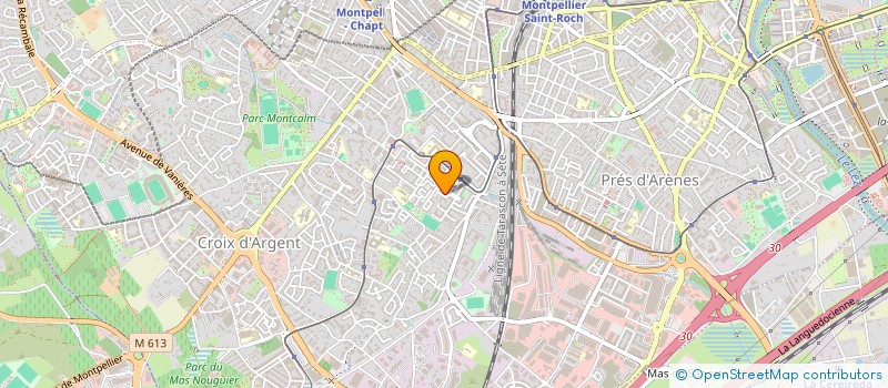 localisation de l'entreprise HANNIS CAPITALE à MONTPELLIER