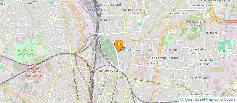 localisation de l'entreprise HANNY  ORLEANS