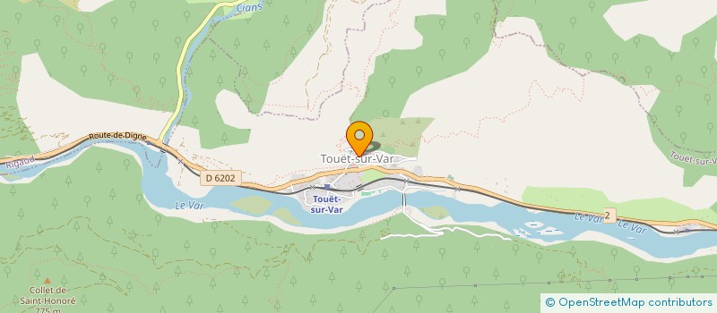 localisation de l'entreprise HANNYA  TOUET-SUR-VAR
