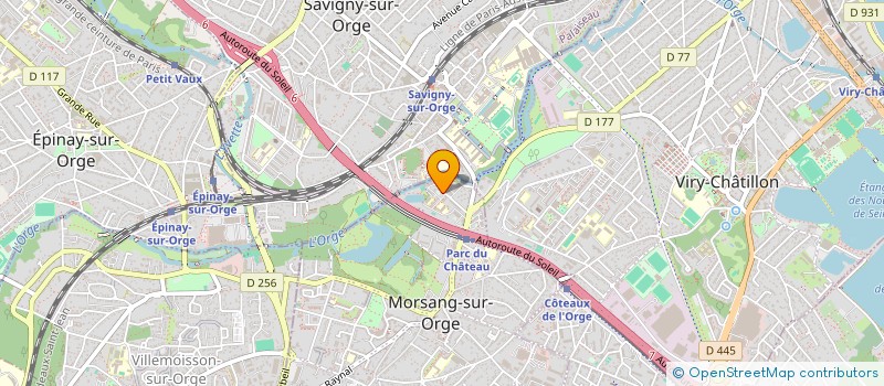 localisation de l'entreprise HANO BAT  MORSANG-SUR-ORGE