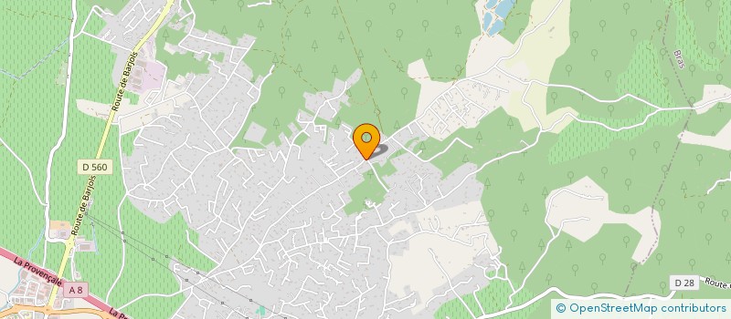 localisation de l'entreprise HANOE COSMETIC à SAINT-MAXIMIN-LA-SAINTE-BAUME
