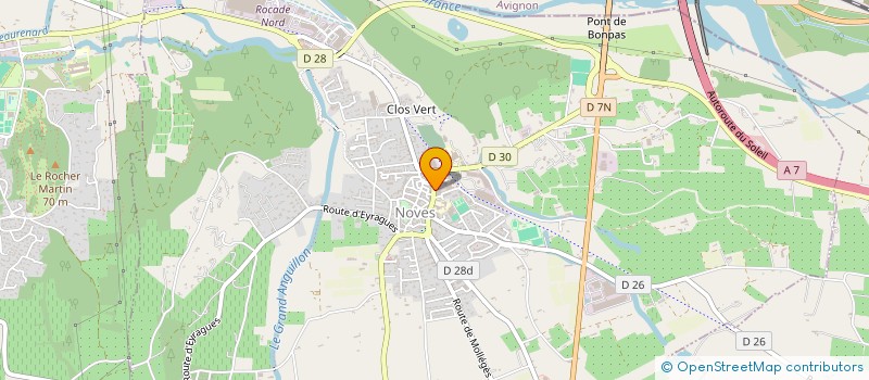 localisation de l'entreprise HANOI & CAFE  NOVES