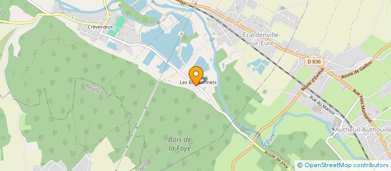 localisation de l'entreprise HANOI FINANCES  CLEF VALLEE D'EURE