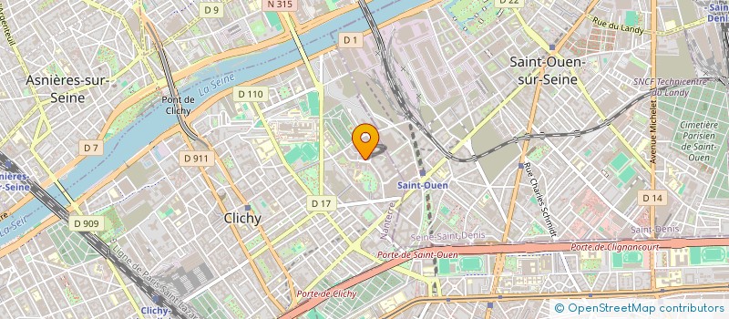 localisation de l'entreprise HANOI PARADIS EXPLOITATION à CLICHY