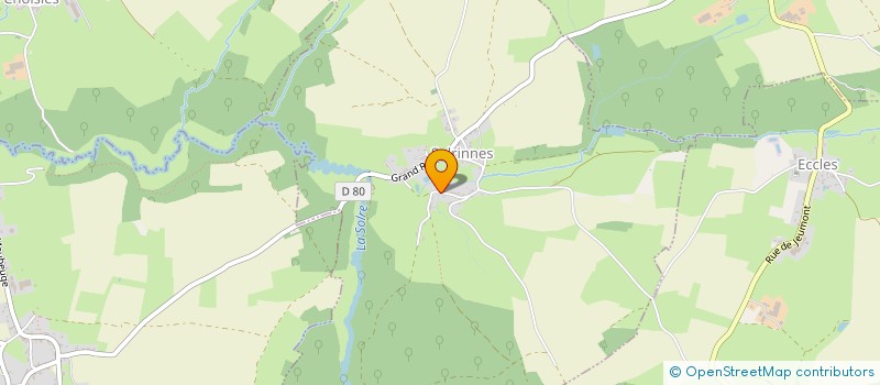 localisation de l'entreprise HANOT-DULOROY  SOLRINNES