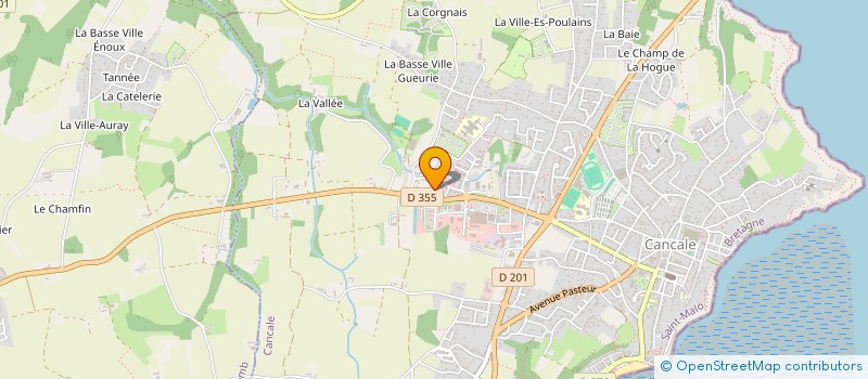 localisation de l'entreprise HANPER  CANCALE