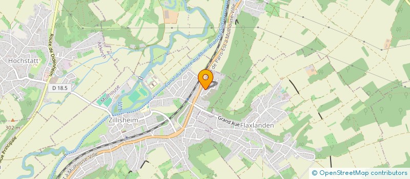 localisation de l'entreprise HANS & ASSOCIES FROENINGEN  FRNINGEN