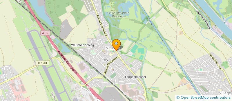 localisation de l'entreprise HANS & ASSOCIES SAINT-LOUIS  SAINT-LOUIS