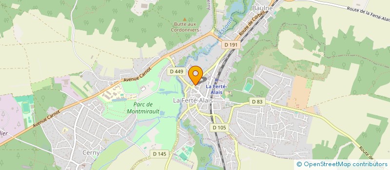 localisation de l'entreprise HANS&CO  LA FERTE-ALAIS