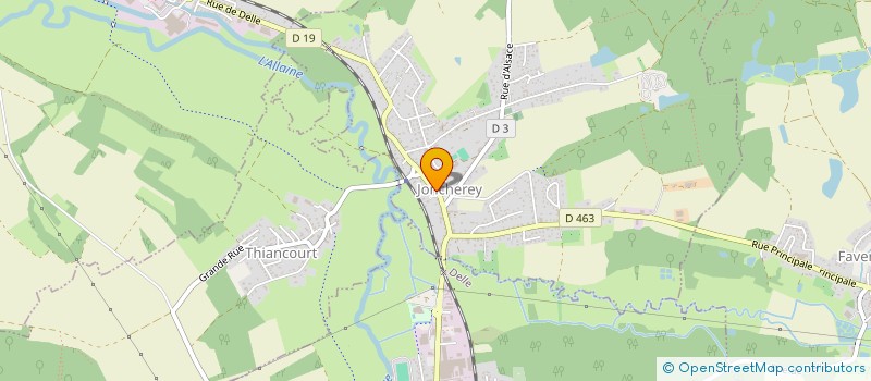 localisation de l'entreprise HANS ET ASSOCIES SUD TERRITOIRE à JONCHEREY