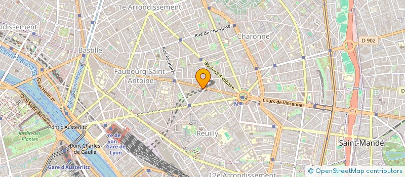 localisation de l'entreprise HANS                          JEAN  PARIS 12