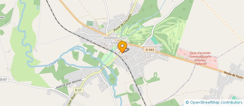 localisation de l'entreprise HANS KUTSCHE à VILLEDIEU-SUR-INDRE