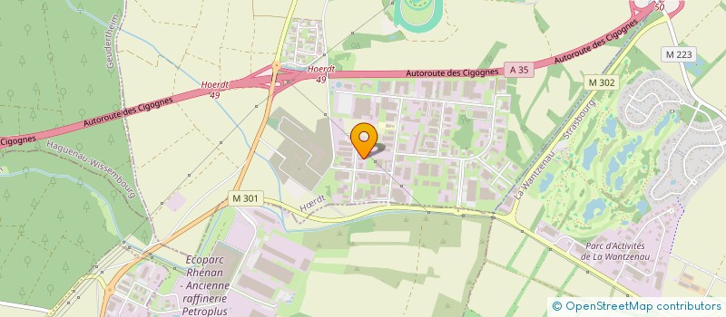 localisation de l'entreprise HANSA FRANCE DEVELOPPEMENT  HRDT