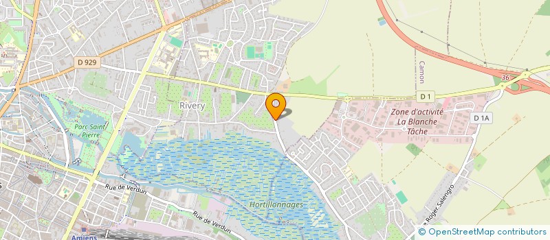 localisation de l'entreprise HANSART & FILS  RIVERY