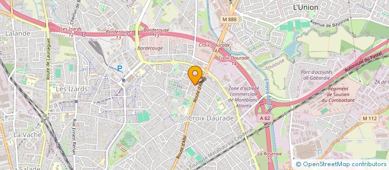 localisation de l'entreprise HANSUDO HAPKIDO OCCITANIE à TOULOUSE