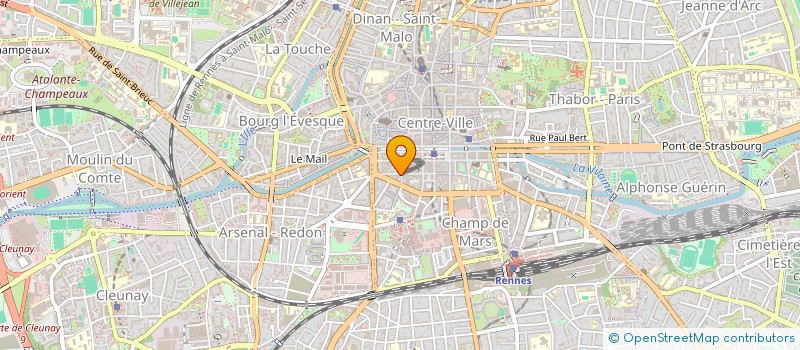 localisation de l'entreprise HANTA à RENNES