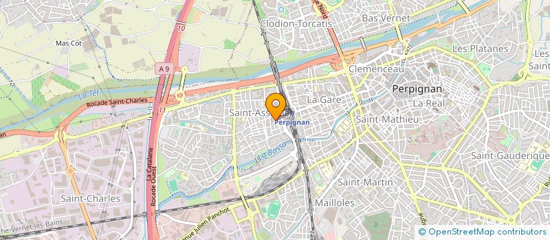 localisation de l'entreprise HANTR'AIDES 66 à PERPIGNAN