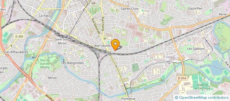 localisation de l'entreprise HANTRAYE LIONEL RENOU VALERIE à LE MANS