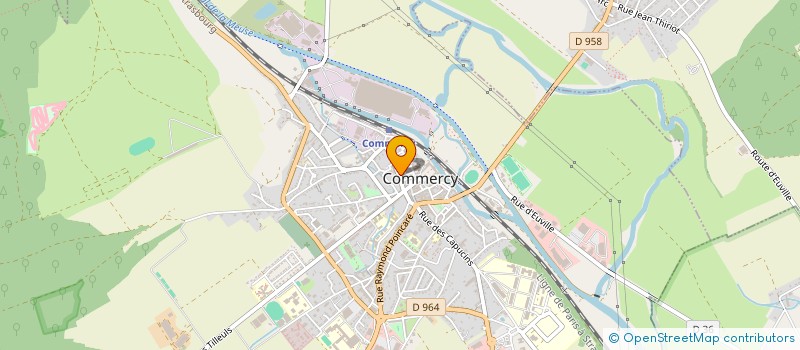 localisation de l'entreprise HANTZ & CO  COMMERCY