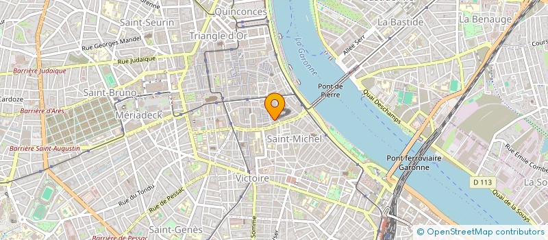 localisation de l'entreprise HANUMAN  BORDEAUX