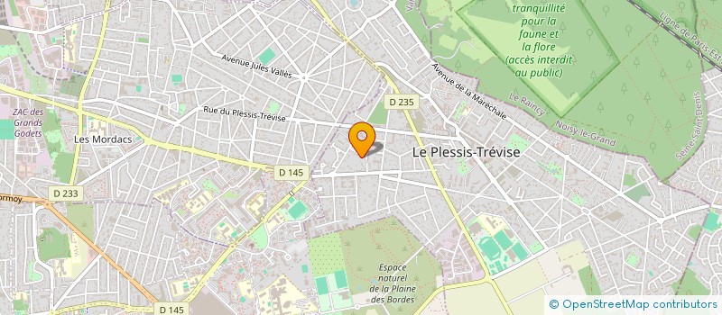 localisation de l'entreprise HANUMAN  LE PLESSIS-TREVISE