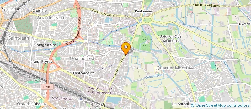 localisation de l'entreprise HANUMAN ECO  AVIGNON