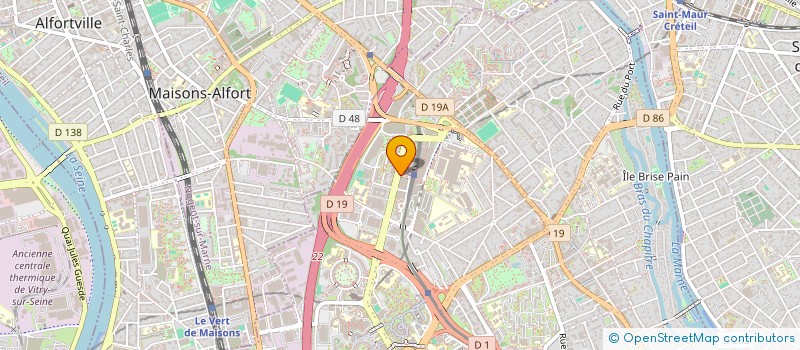 localisation de l'entreprise HAO  CRETEIL