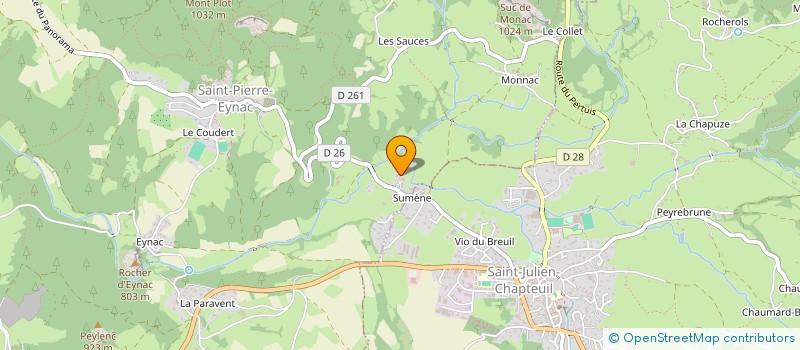 localisation de l'entreprise HAO-OUAI  SAINT-PIERRE-EYNAC