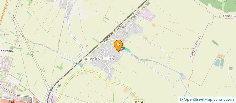 localisation de l'entreprise HAO2S à RUFFEY-LES-ECHIREY
