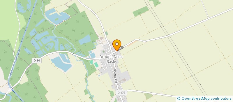localisation de l'entreprise HAON AGRI à DROUPT-SAINT-BASLE