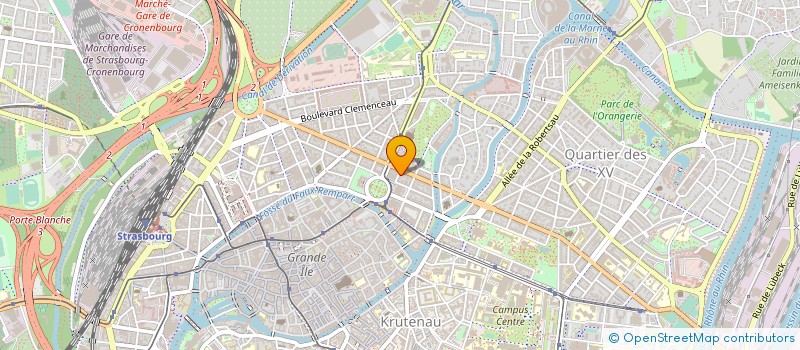 localisation de l'entreprise HAOUAS FELEY SCHWARTZ THOMAS à STRASBOURG