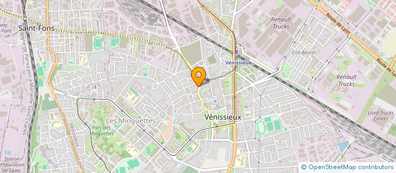 localisation de l'entreprise HAOUCH  VENISSIEUX