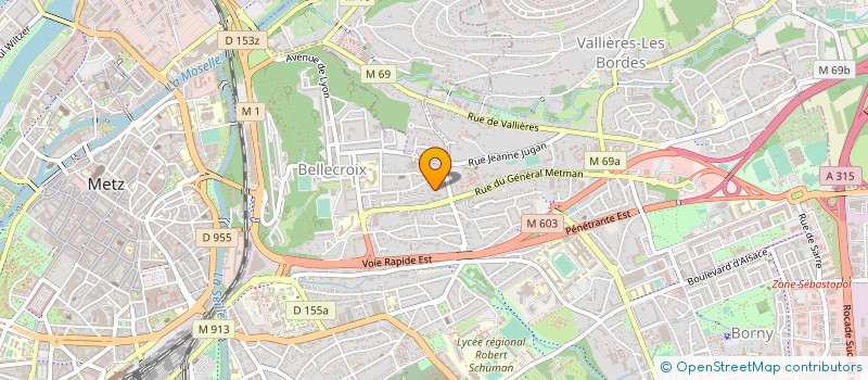 localisation de l'entreprise HAOUCHINE ASSURANCE  METZ