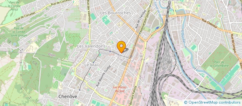 localisation de l'entreprise HAPARDI (HABITAT PARTICIPATIF DANS LE DIJON)  DIJON