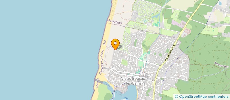 localisation de l'entreprise HAPCHOT  VIEUX-BOUCAU-LES-BAINS