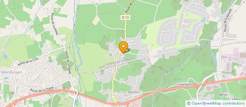 localisation de l'entreprise HAPE  SAINT-SULPICE-ET-CAMEYRAC