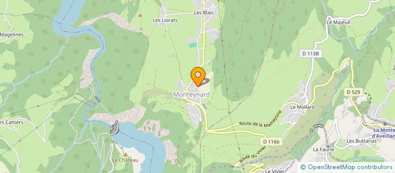 localisation de l'entreprise HAPI  MONTEYNARD