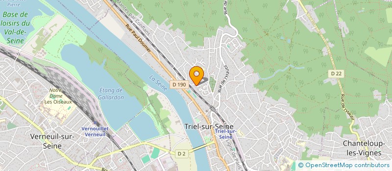 localisation de l'entreprise HAPI  TRIEL-SUR-SEINE